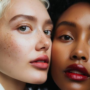 Smooth forehead skincare routine